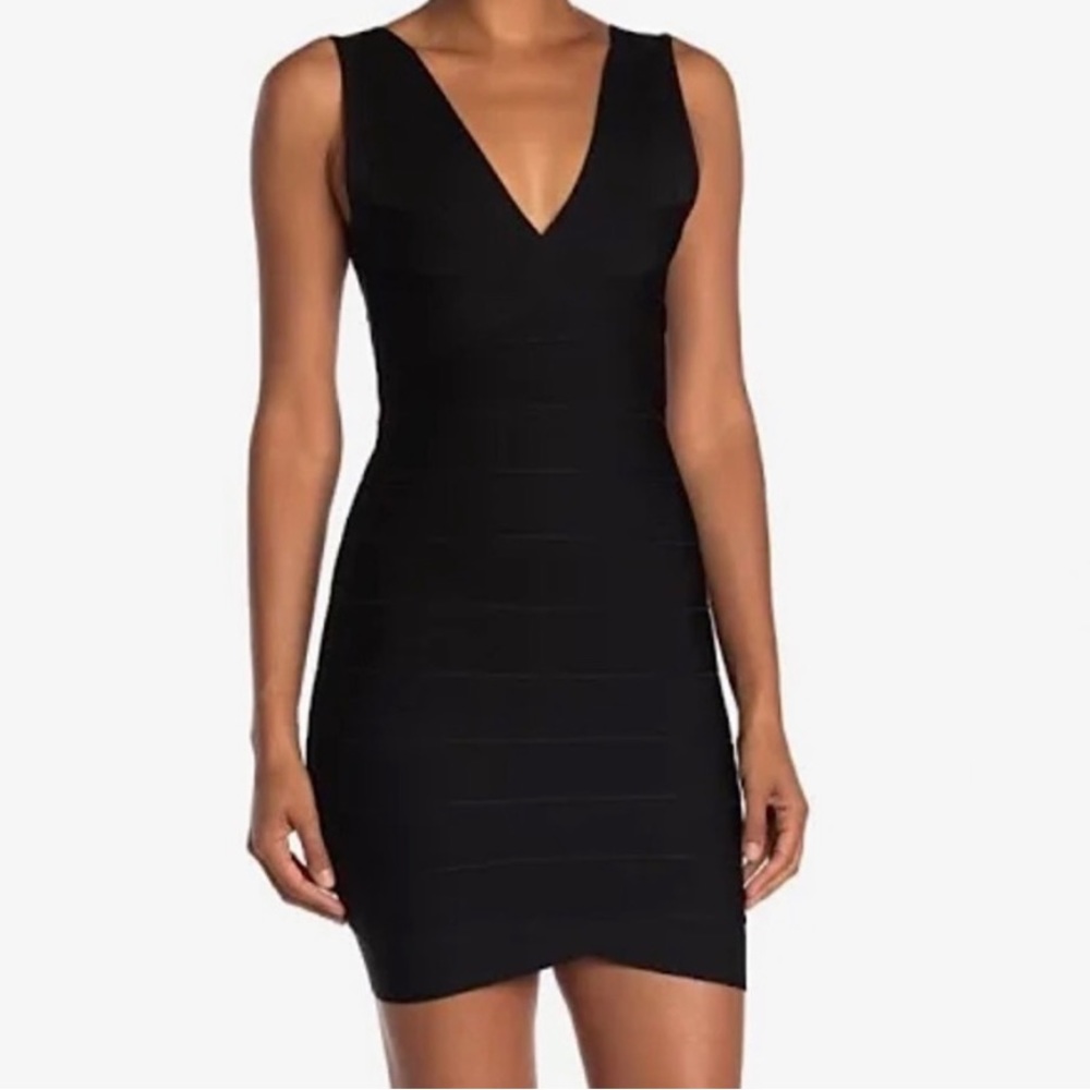 Herve Leger Black Mini Dress- NEVER WORN